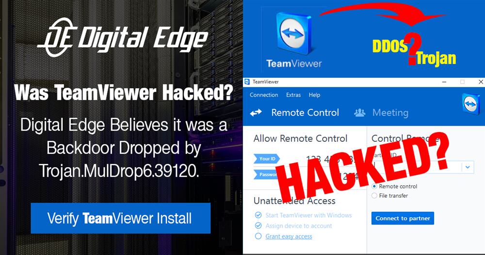 teamviewer hacked ebay